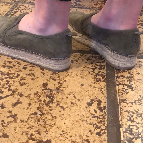 Sam Edelman green suede Espadrilles. Size 8 - Picture 4 of 4